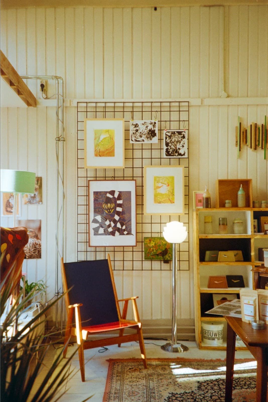 Studio Boter kunstmuur en toonkast